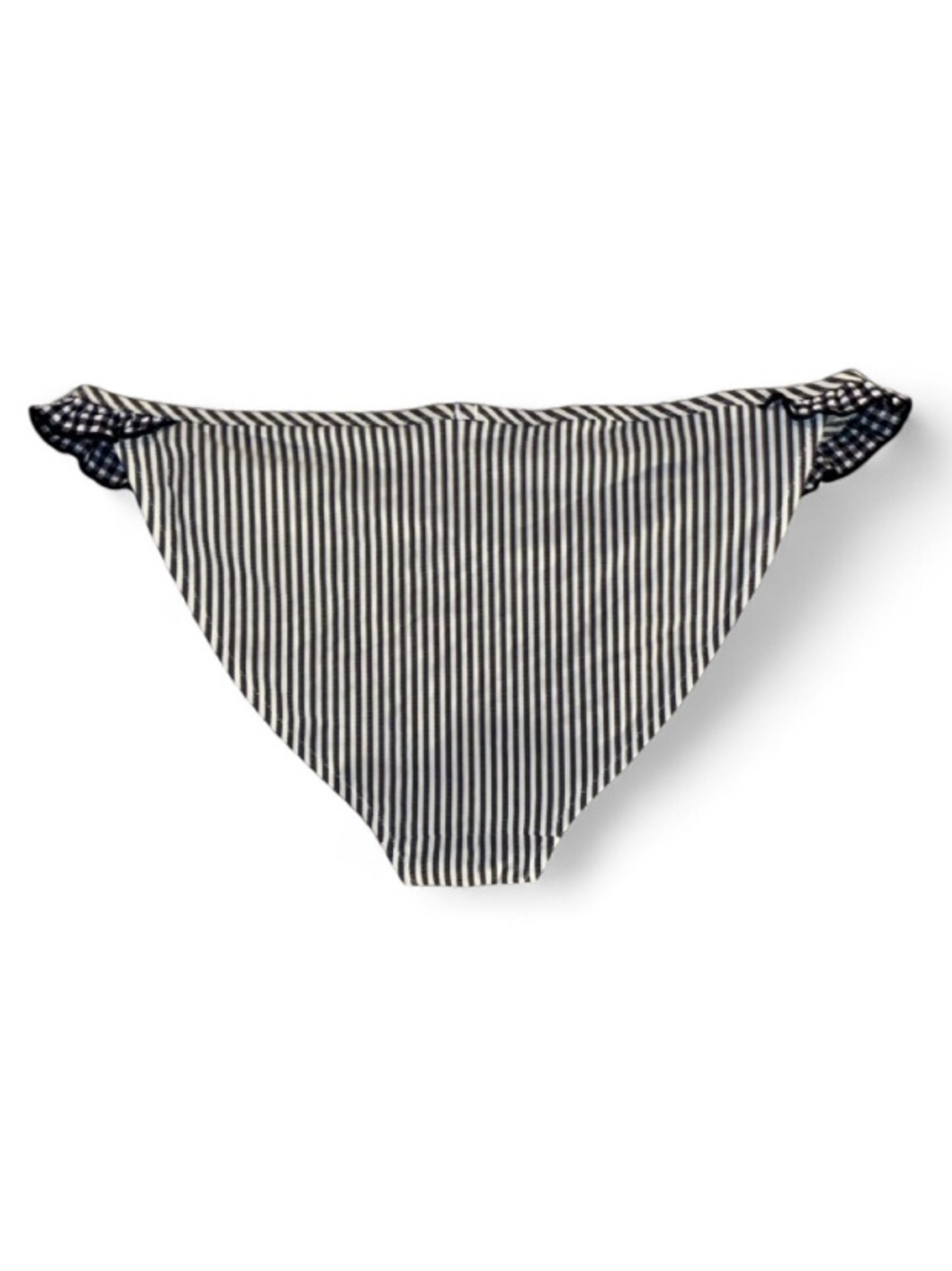 aerie Black & White Striped Ruffle Bikini - Picture 10 of 13